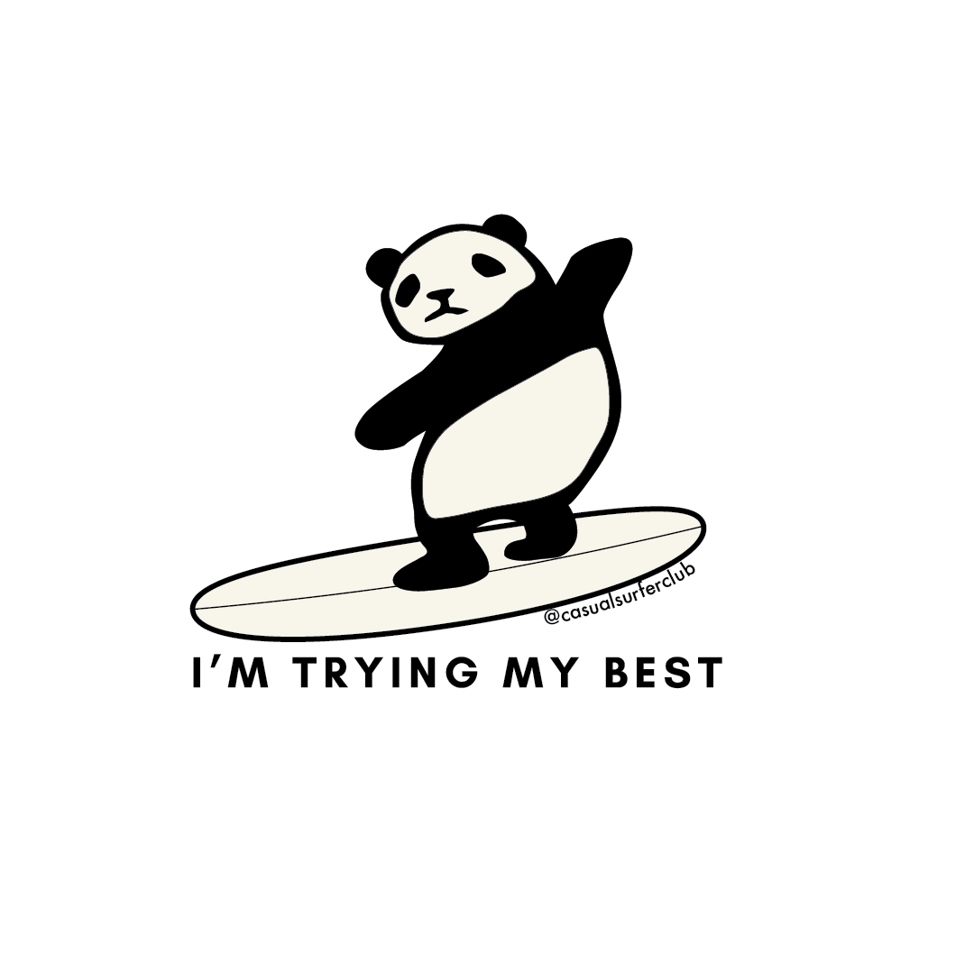 CSC Panda Sticker