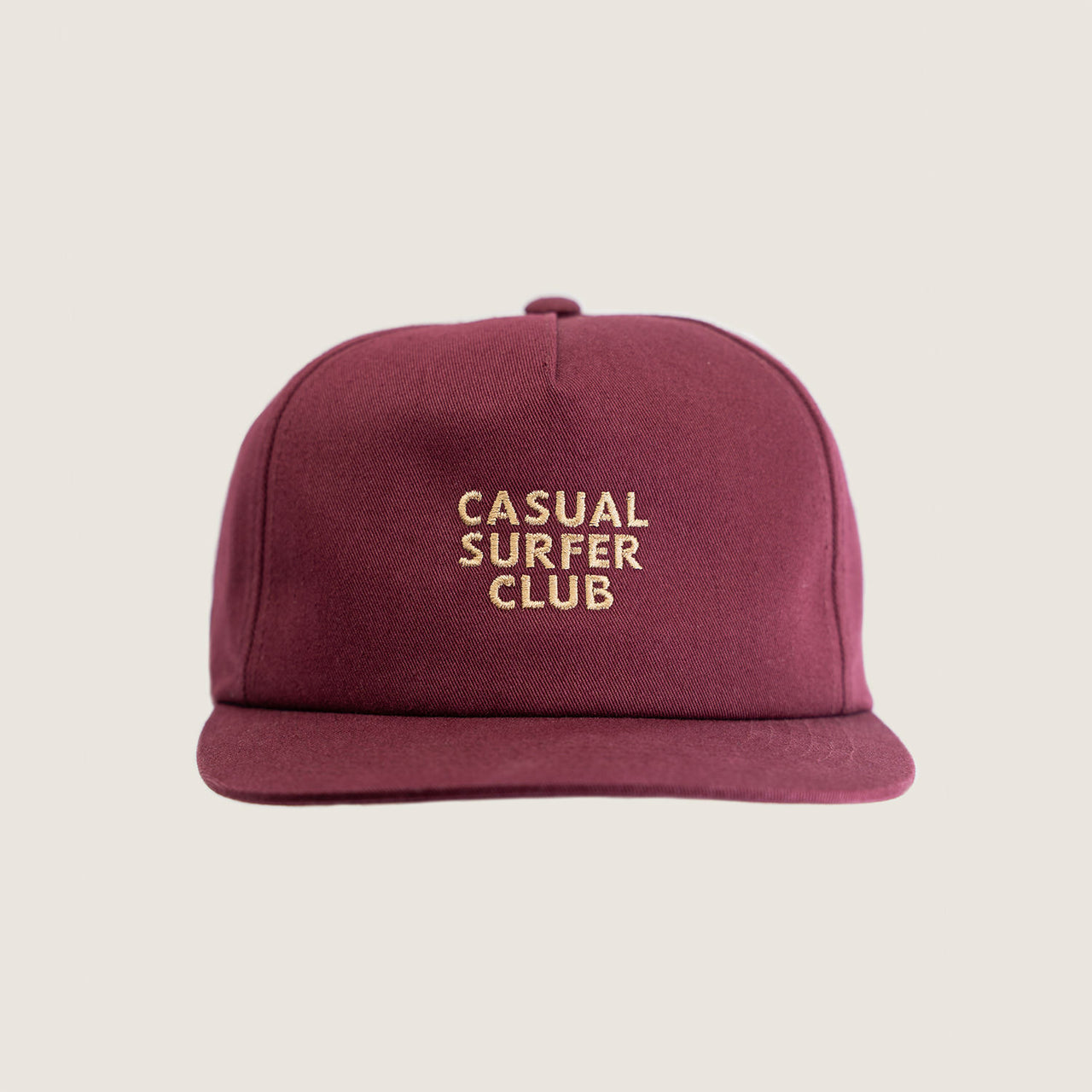 CSC Snapback - Burgundy