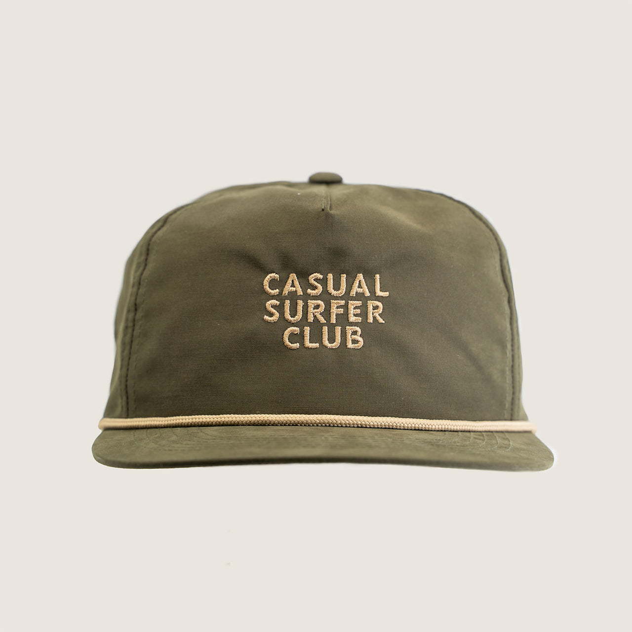 CSC Rope Snapback - Moss Green