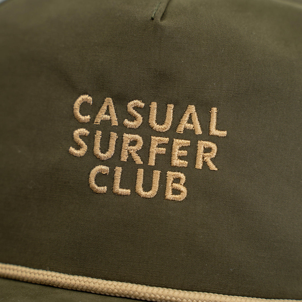 CSC Rope Snapback - Moss Green