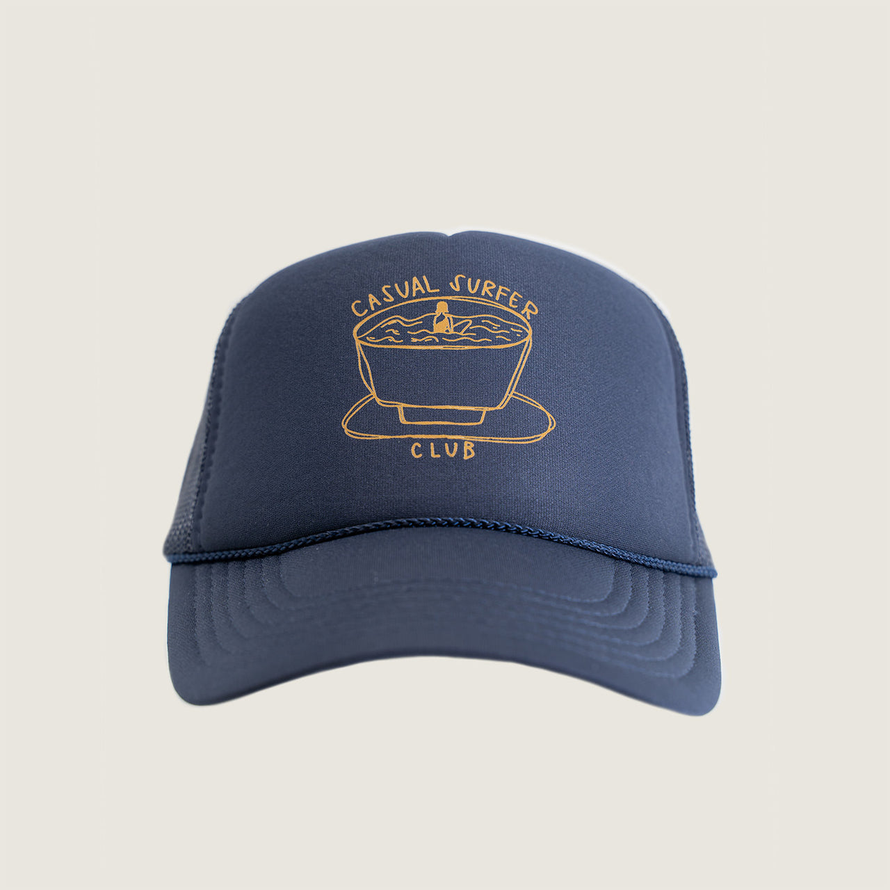 Surfer 'n coffee Trucker - Navy