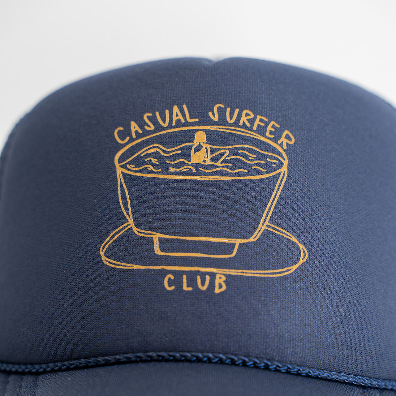 Surfer 'n coffee Trucker - Navy